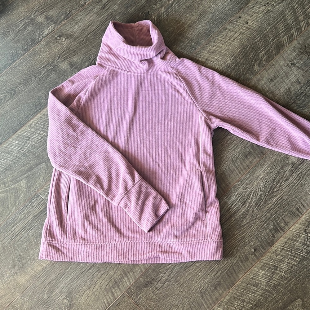 Lavender thermal pullover